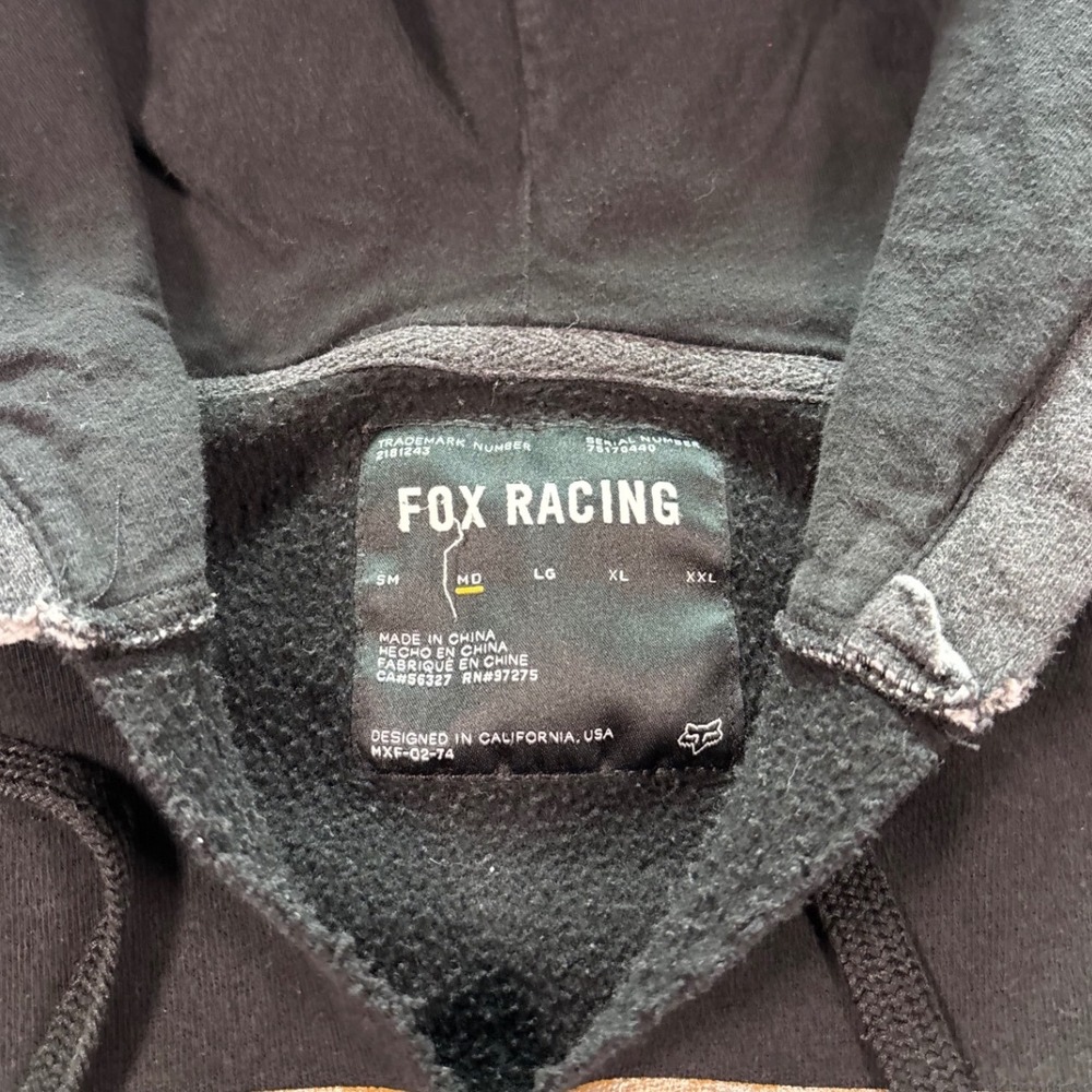 Y2K Fox Racing Hoodie Size M - Picture 2 of 5